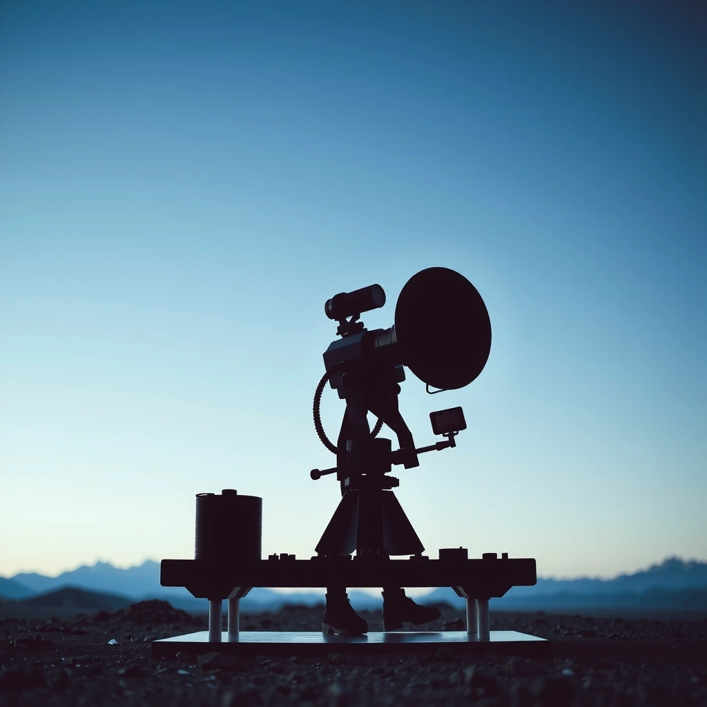 Radio telescope array hero